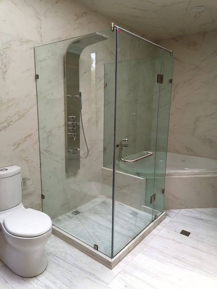 Mampara de baño a medida